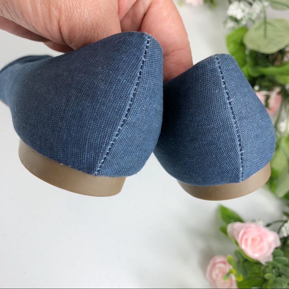 Seychelles Blue sandals slip on size 6 (#42) - Picture 5 of 8